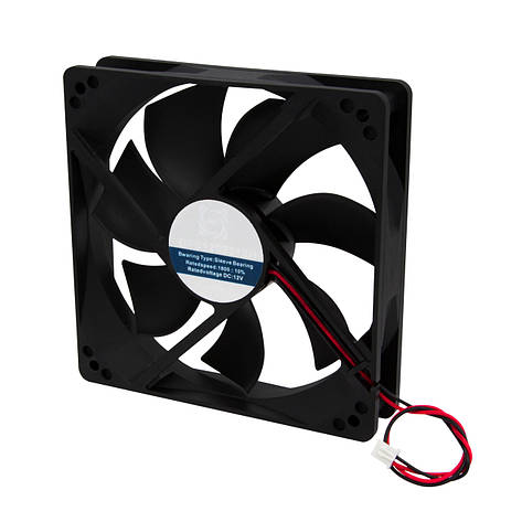 Вентилятор DFS1202512H 120х120, 12V, 0.2 A (2 pin), фото 1