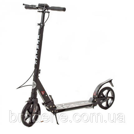 Самокат для дорослих iTrike SR 2-018-9B, чорний, фото 1