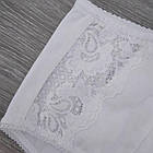 Труси жіночі ретро PIN-UP м291 розмір S з мереживом завищена талія білі 20027490, фото 7