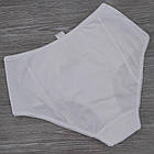 Труси жіночі ретро PIN-UP м291 розмір S з мереживом завищена талія білі 20027490, фото 8