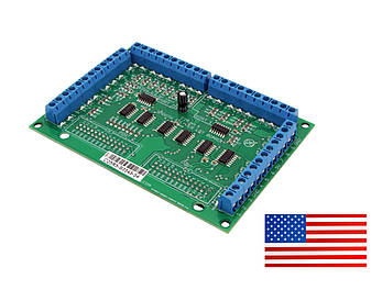 Плата сполучення входів і виходів C25-Smooth Stepper LPT Board Rev. 5, фото 2