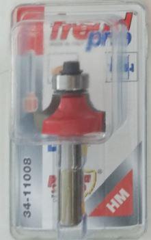 Фреза Freud D25.4 l12.7 L55.2 кромкова калювальна R 6,35 хв. 8 (34-11008)