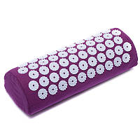 Валик массажный Ипликатор Кузнецова Zelart Acupressure mat 1710 40x10 см Violet