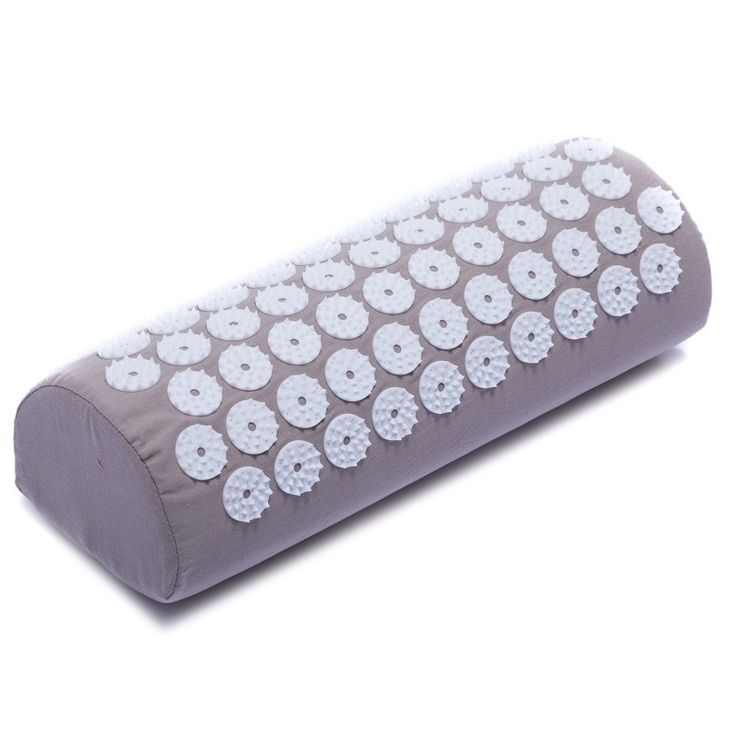 Валик масажний Іплікатор Кузнєцова Zelart Acupressure mat 1710 40x10 см Grey