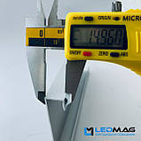 Плінтус для світлодіодної стрічки 70х15 мм 2,5 метра. Плінтус під світлодіодну стрічку, фото 5