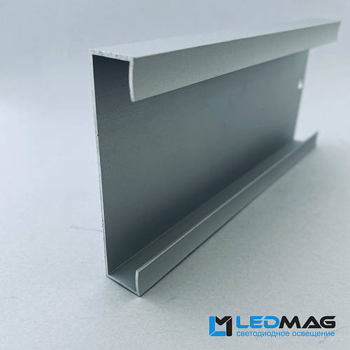 Купить Плинтус для светодиодной ленты 70х15 мм 2,5 метра. Плинтус под ...