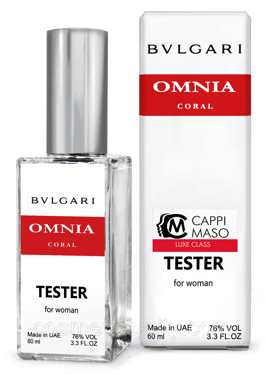 Тестер DUTYFREE жіночий Bvlgari Omnia Coral, 60 мл