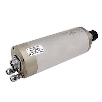 Шпиндель водяного охолодження GDZ-80-2.2 B Ø80Х213 (2.2 кВт, 220 В, ER20), фото 3
