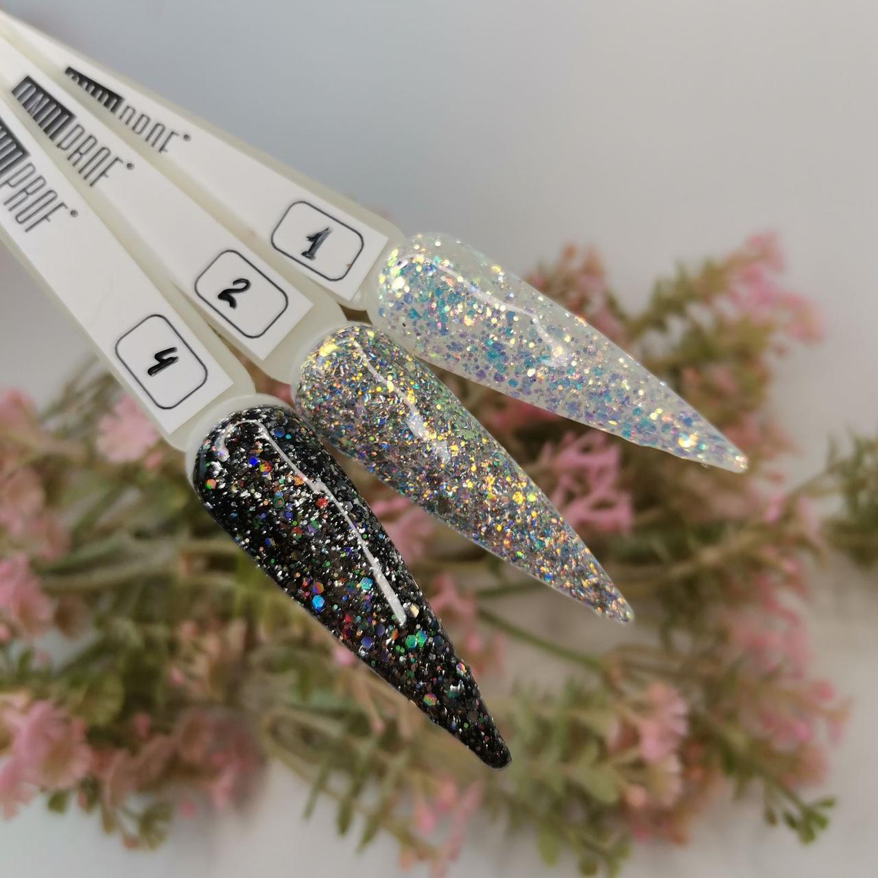 МАРМЕЙД гель с блестками для дизайна ногтей ANDI Prof №4