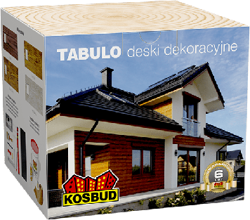 Декоративная доска, Kosbud TABULO, упаковка 2 ленты, (0,83 м2)