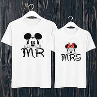 Парні футболки для закоханих Mr Mouse & Mrs Mouse