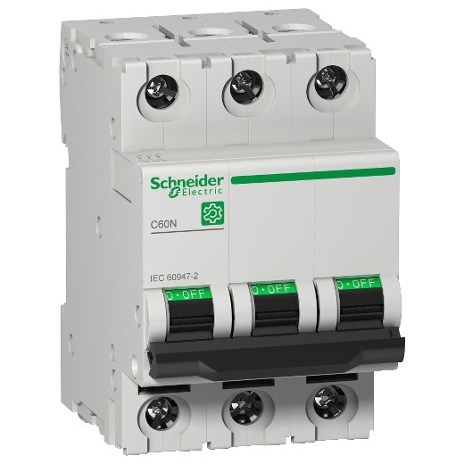 Авт. вікач Schneider Electric Multi 9 C60N 3p 1A C 6kA 24331