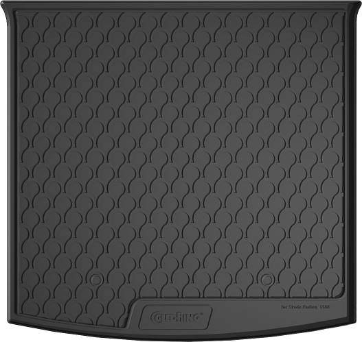 Купить Коврик в багажник Skoda Kodiaq mkI 5 мест 2017+ с двухуровневым ...