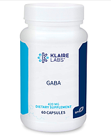 Klaire labs GABA / ГАБА 420 мг 60 капс