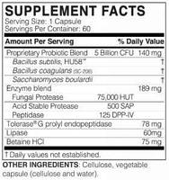 Microbiome Wheat Rescue / Ензими захист від глютену 60 капс BX188, фото 3
