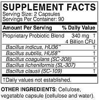 Microbiome Labs MegaSporeBiotic / Мега Спор Биотик 180 капс BX190, фото 3
