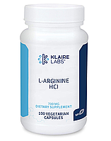 Klaire L-Arginine / Л- Аргинин 700мг 100 капс