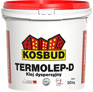 Дисперсионный клей,Kosbud TERMOLEP-D (TABULO, STONO), ведро 10 кг