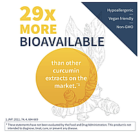 CURCUTHERATM/Біодоступний куркумін 60 капс BX258, фото 4