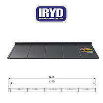 IRYD — Модульна плоска черепиця (Purmat) RAL 9005, фото 5