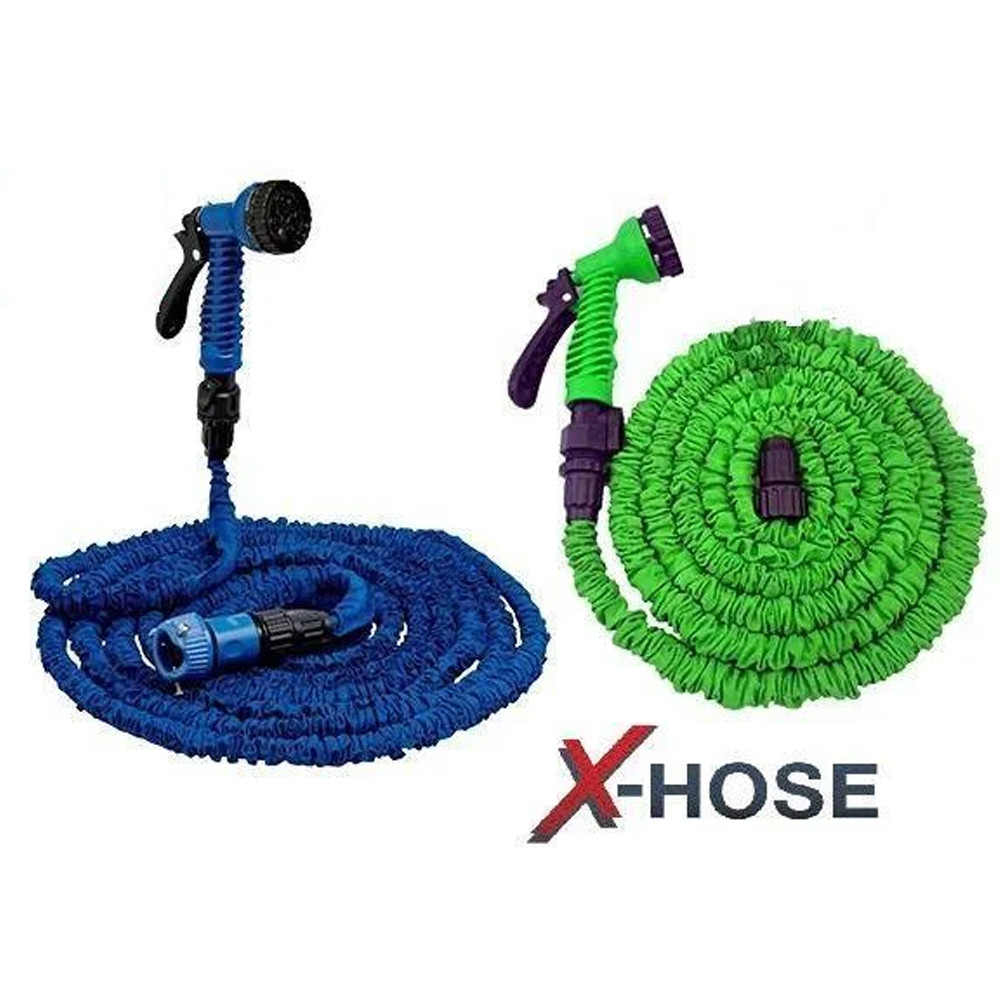Садовий шланг для поливу Xhose 45 м з розпилювачем X-Hose поливальні шланги які розтягуються Хосе