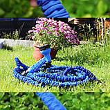 Садовий шланг для поливу Xhose 60м з розпилювачем X-Hose поливальні шланги які розтягуються Хосе, фото 10