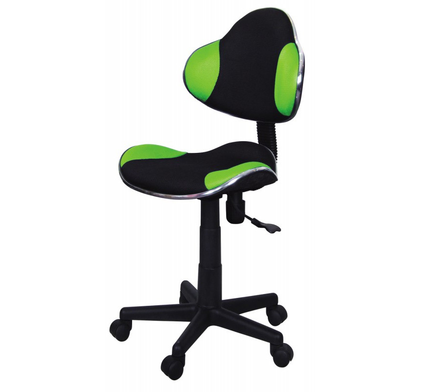 Крісло дитяче Signal Q-G2 Чорний (Чорний/Зелений)