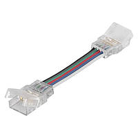RGBW Конектор стрічки 5-контактний з кабелем 50 мм, захищений performance, Ledvance [4058075451230], Ледванс