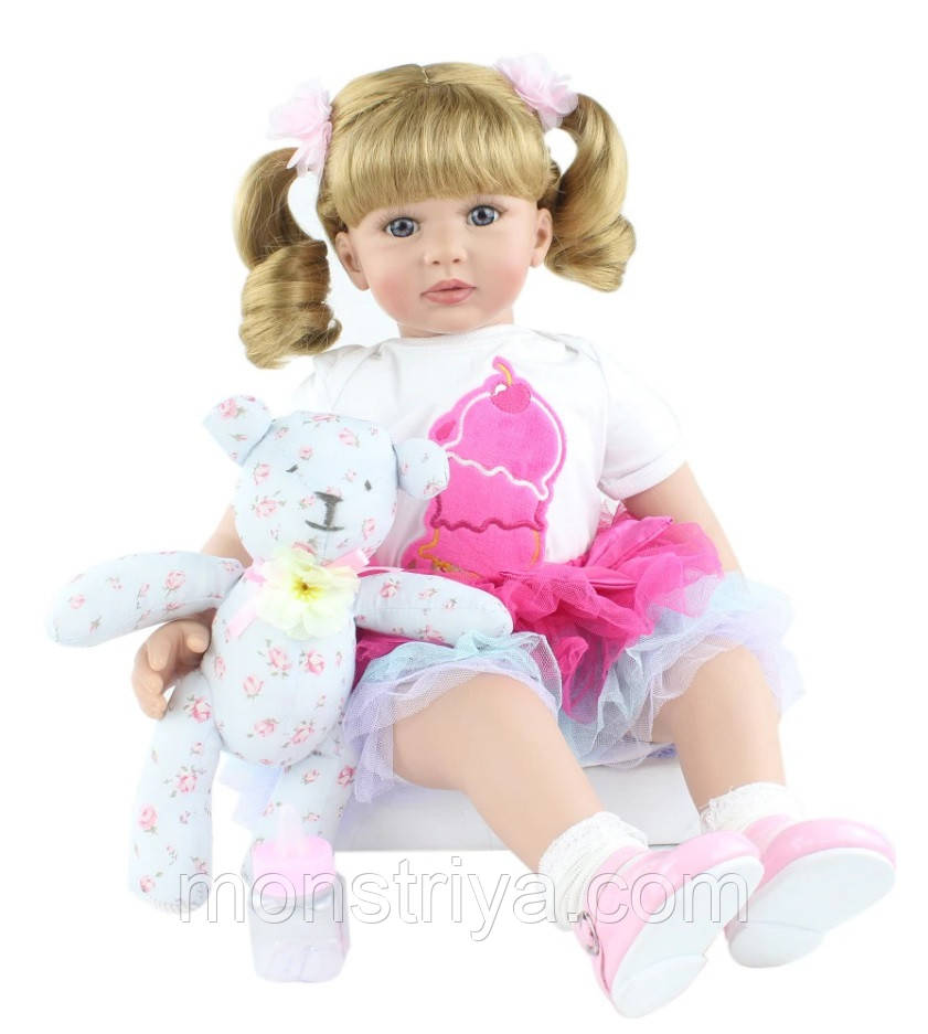 Лялька реборн ,дівчинка, 60 см