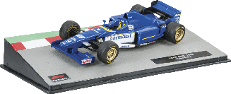 Formula 1 Auto Collection №57 - Ligier JS43 - Олів'є Паніс (1996) | Колекційна модель 1:43 | Centauria