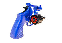 Игрушечный револьвер 116 с пистонами, детский пистолет, револьвер с пистонами, пистолет с пистонами