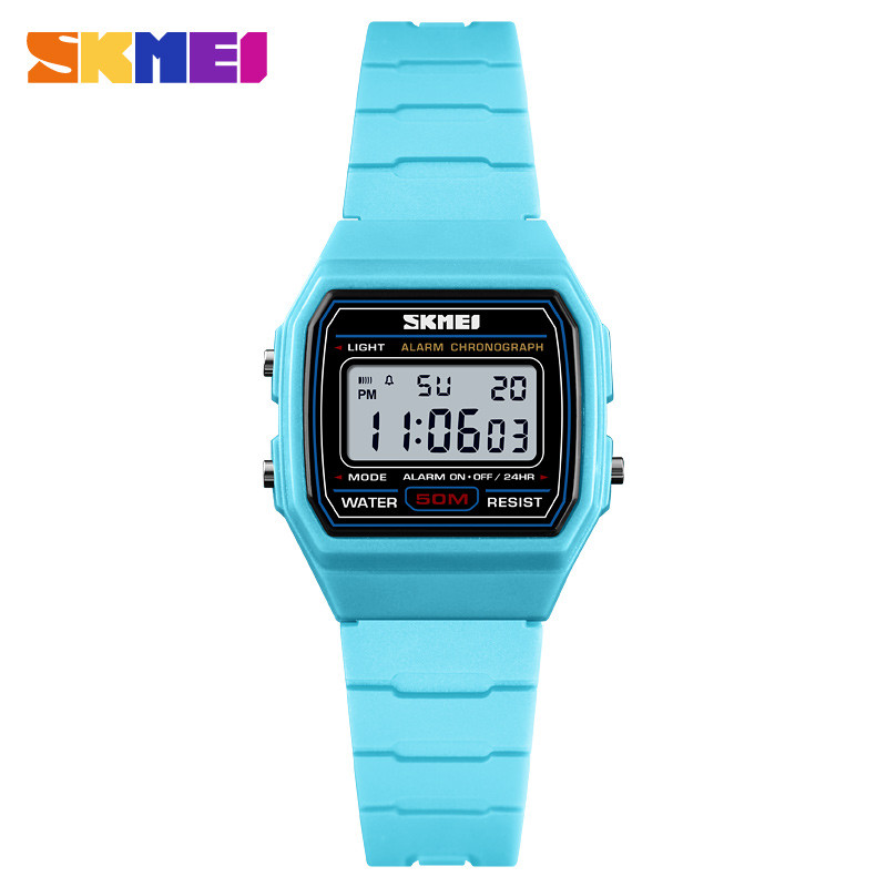 SKMEI 1460 блакитний дитячий спортивний годинник
