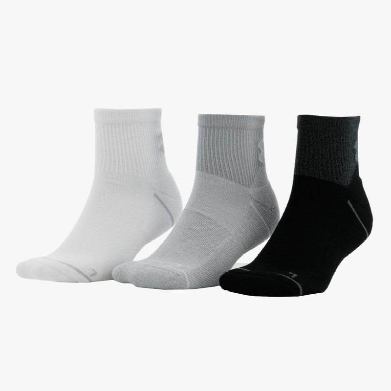 Шкарпетки спортивні Under Armour Phenom Quarter 3 пари (1329352-011), фото 1