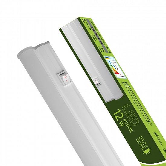 Світильник LED EUROLAMP лінійний 12W 4000K 920Lm 0.9m IP44 T5 LED-BF-12/4 (світлодіодний)