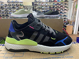 Чоловічі кросівки Adidas Nite Jogger Black/Green/Blue