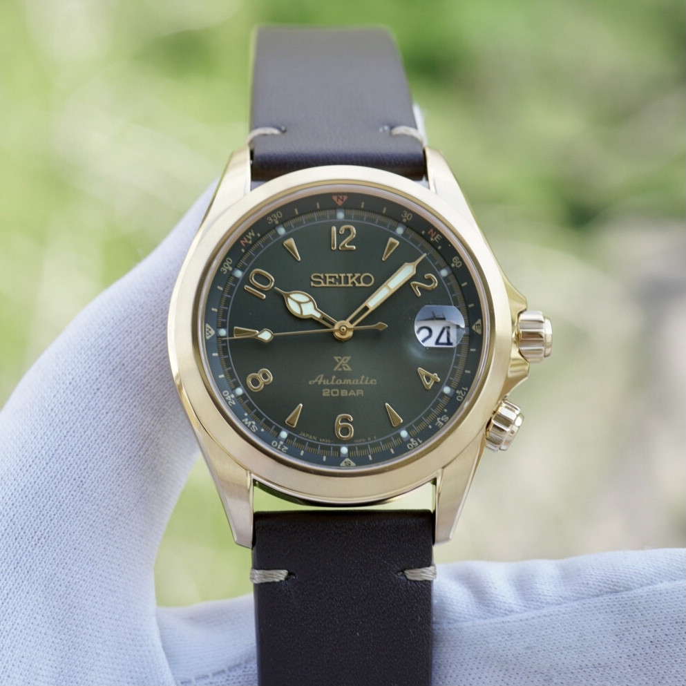 Годинник Seiko SPB210J1 Prospex Alpinist Gold Automatic MADE IN JAPAN - 6R35-