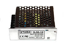 Блок живлення Ataba S-36-12 12 V 3 A, фото 4