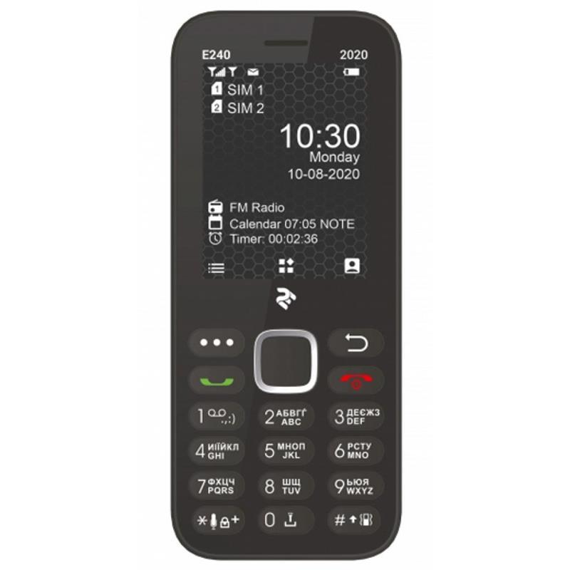2E E240 2020 Dual Sim Black (680576170026)