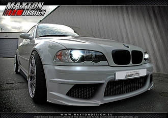 Передній тюнінг бампер BMW 3 серії E46 седан 1998-2007 г.