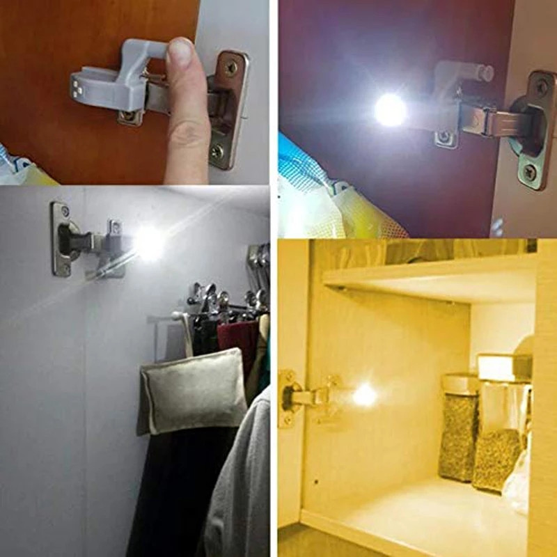 Світлодіодна LED-підсвітка меблів шафи у дверну петлю