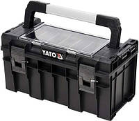 Ящик для інструментів YATO, з органайзером з 5 комірками, 450х260х240 мм, пластиковий корпус YT-09183