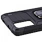 Протиударний чохол Shield бампер Magnetic Ring з підставкою для Samsung Galaxy M51 (2020) M515 Black, фото 6