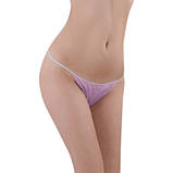 Трусики одноразові 50 штук блакитні, фото 2