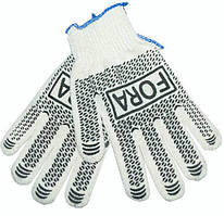 Захисні рукавички бавовняні з покриттям пВх 10 розмір