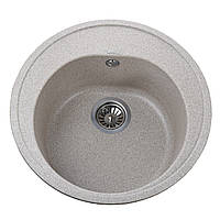 Гранітна мийка для кухні Globus Lux MARTIN мигдаль 510