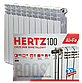 Біметалічний радіатор HERTZ 500х100, фото 3
