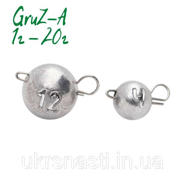 16г Вантаж вухатий розбірний (Розбірна чебурашка для риболовлі) вантаж вухань від GruZ-A, фото 1