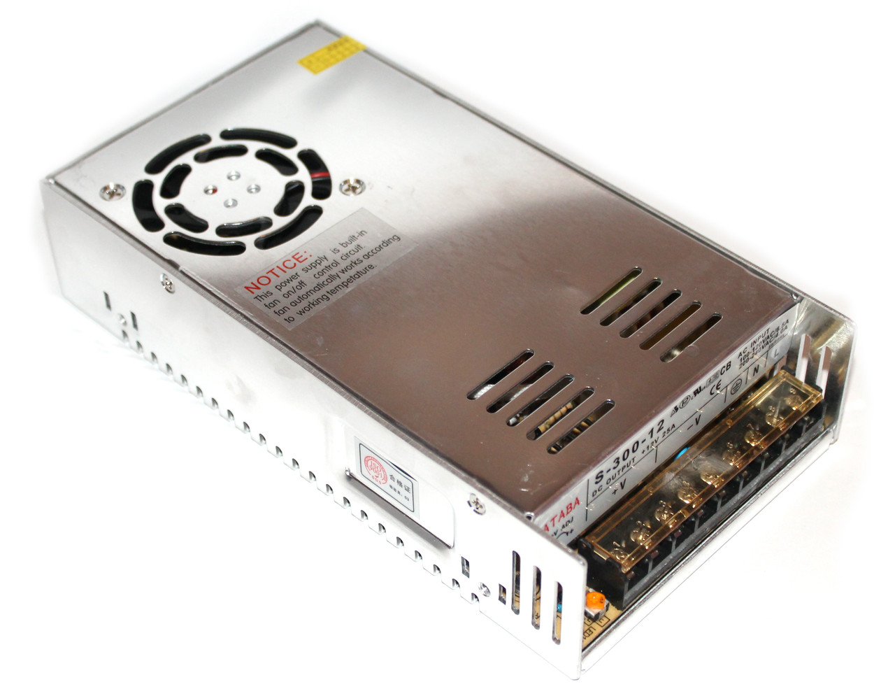 Блок живлення Ataba S-300-12 12 V 25 A