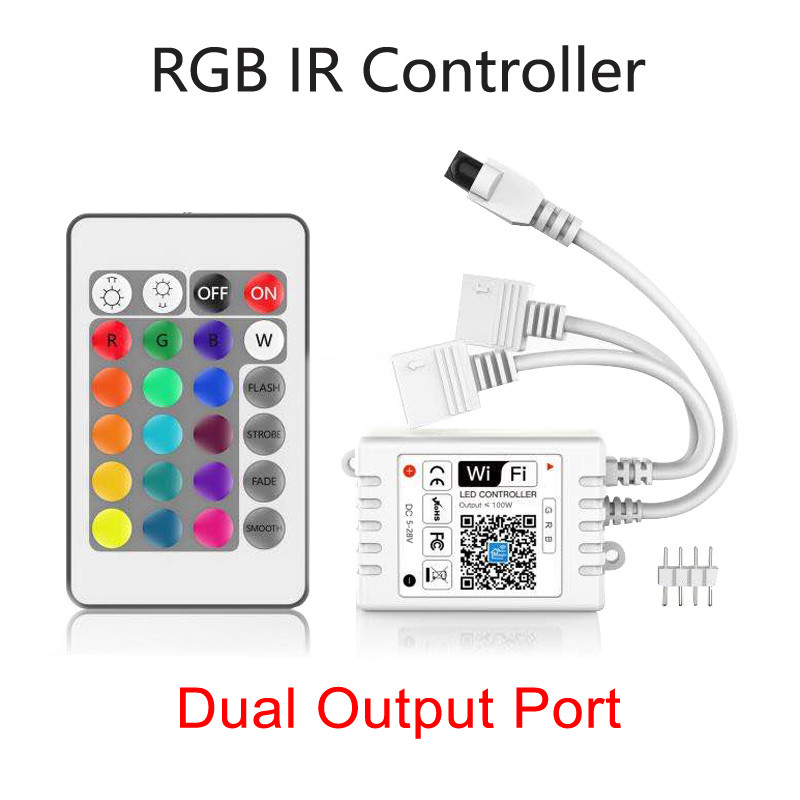 WI-Fi RGB Контролер з пультом 24 Кнопки 144W
