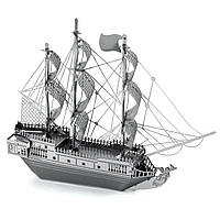 Металлическая сборная 3D модель "Пиратский корабль Black Pearl", Metal Earth (MMS012)